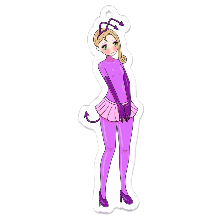 アクリルキーホルダー - 70 x 70 (mm)