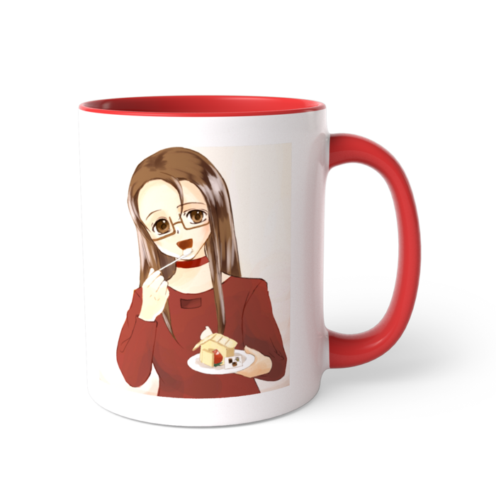 ツートンカラーマグカップ - 直径 8.2cm / 高さ 9.5cm