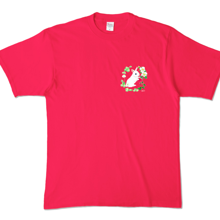 カラーTシャツ - XL - ホットピンク (濃色)
