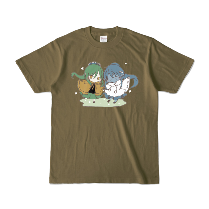 カラーTシャツ - S - オリーブ (濃色)