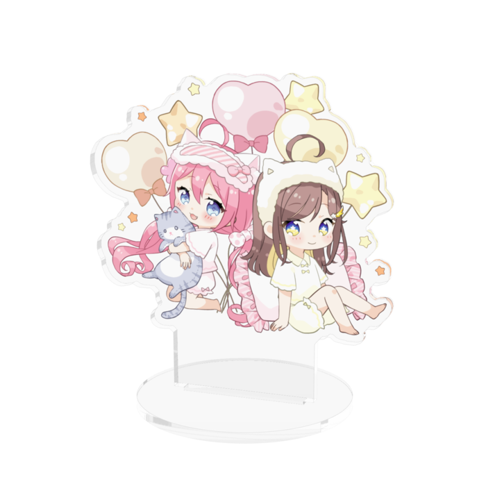 アクリルフィギュア - 100x100mm 名前なし