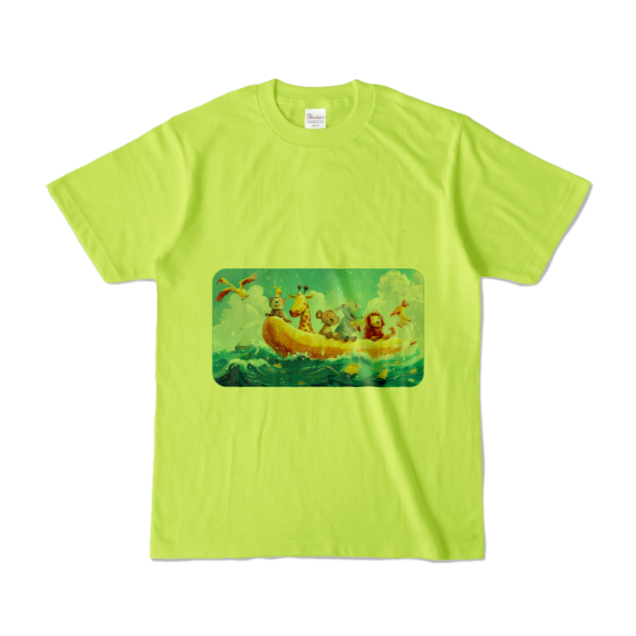 カラーTシャツ - S - ライトグリーン (淡色)