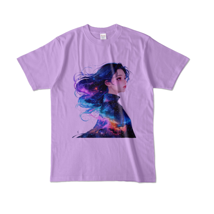 カラーTシャツ - L - ライトパープル (淡色)