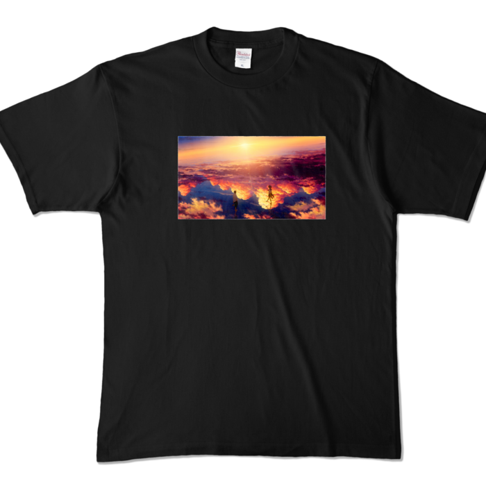 カラーTシャツ - XL - ブラック (濃色)(1)
