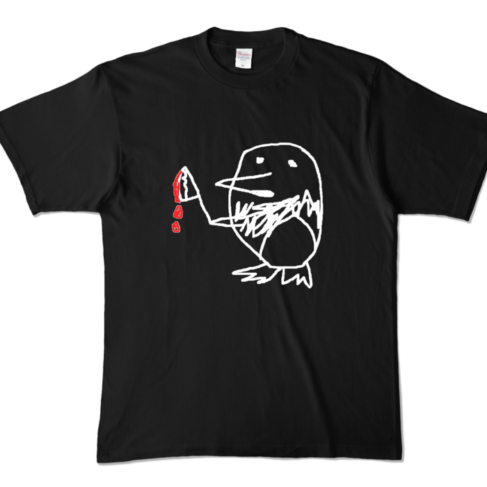 カラーTシャツ - XL - ブラック (濃色)