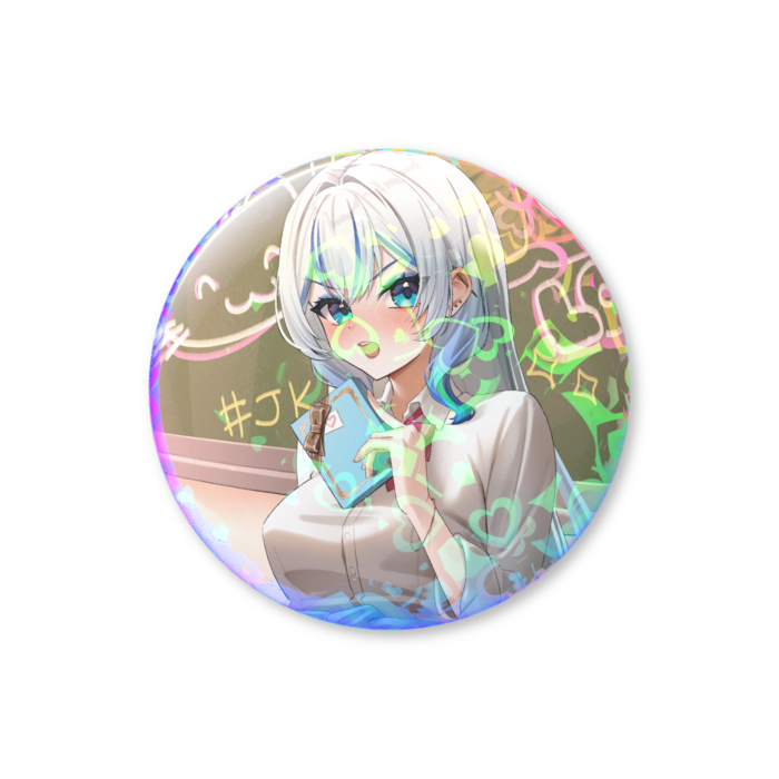ホログラム缶バッジ - 25mm