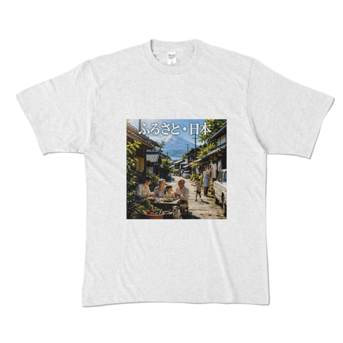 カラーTシャツ - XL - アッシュ （淡色）