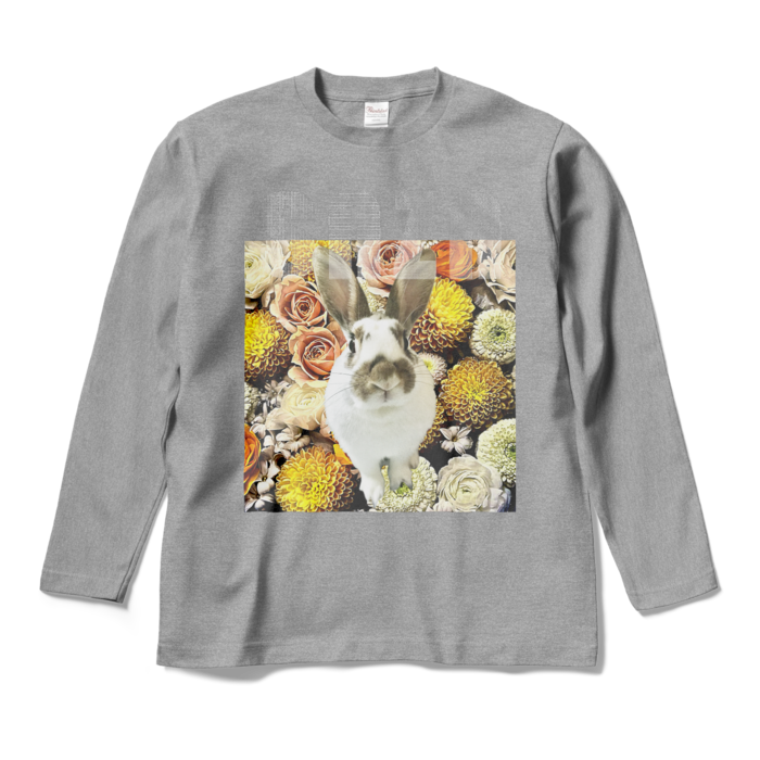ロングスリーブTシャツ - M - 杢グレー