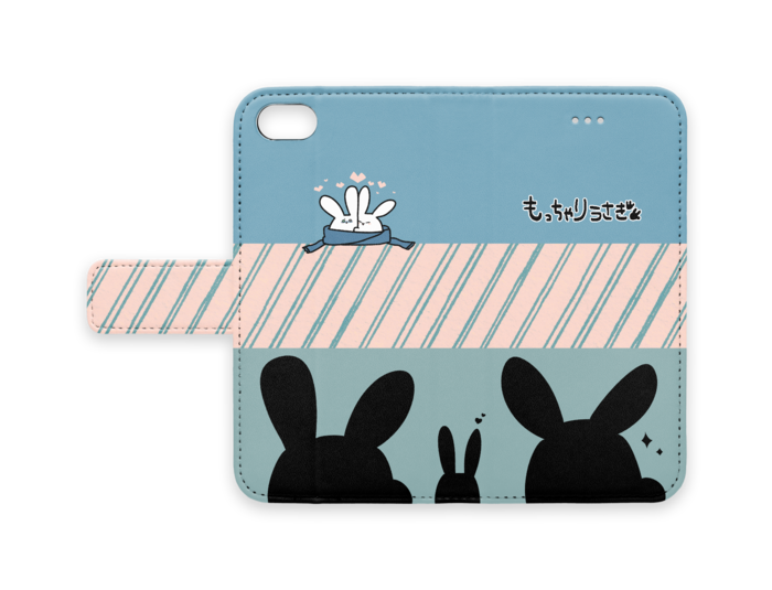 【サンプル②】手帳型iPhoneケース - iPhone 8 / 7 / SE2 - ストラップ穴 なし