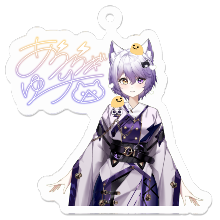 アクリルキーホルダー（コーティング） - 50 x 50 (mm)