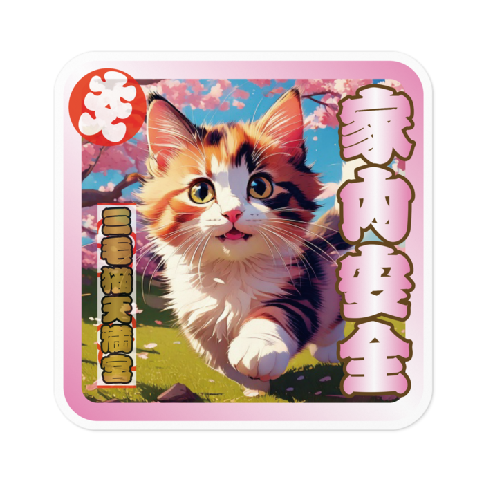 ステッカー - 100 x 100 (mm)