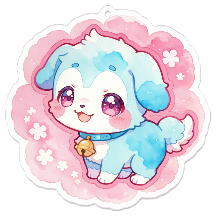 アクリルキーホルダー - 70 x 70 (mm)