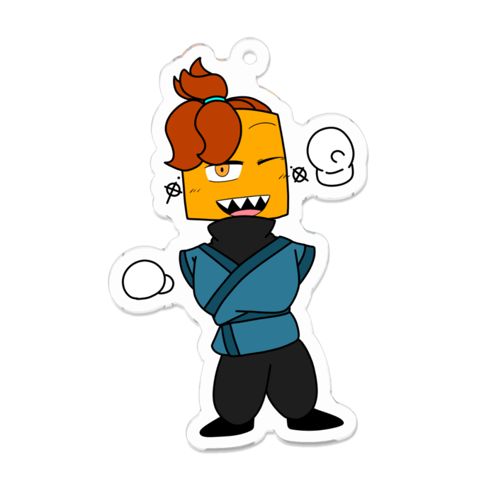 アクリルキーホルダー - 70 x 70 (mm)