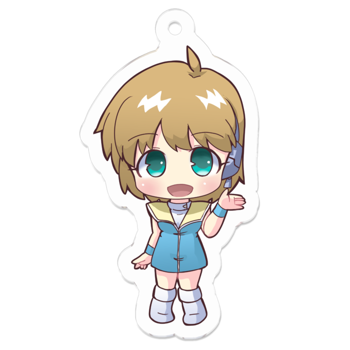 アクリルキーホルダー - 50 x 50 (mm)