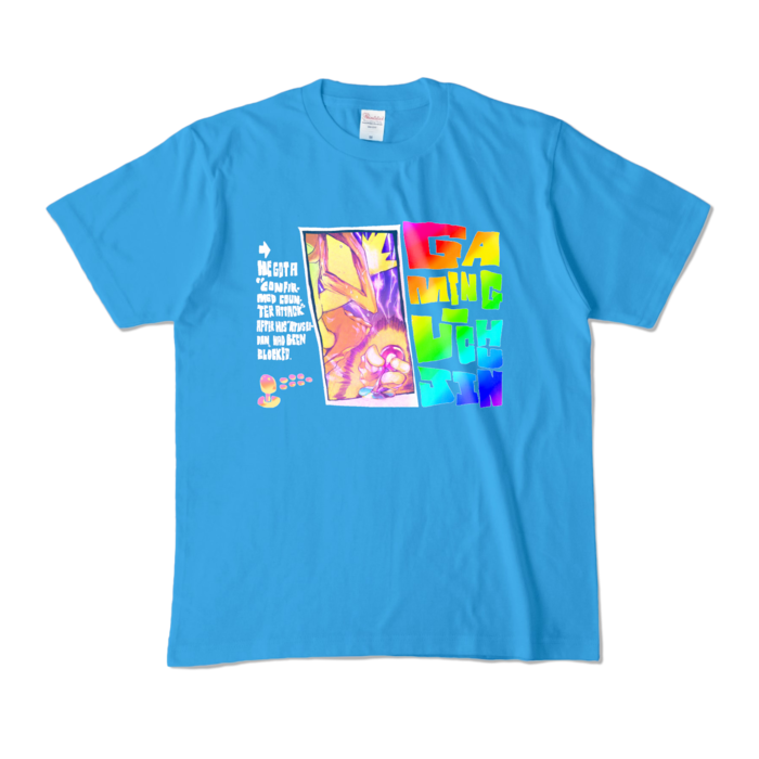 カラーTシャツ - M - ターコイズ (濃色)