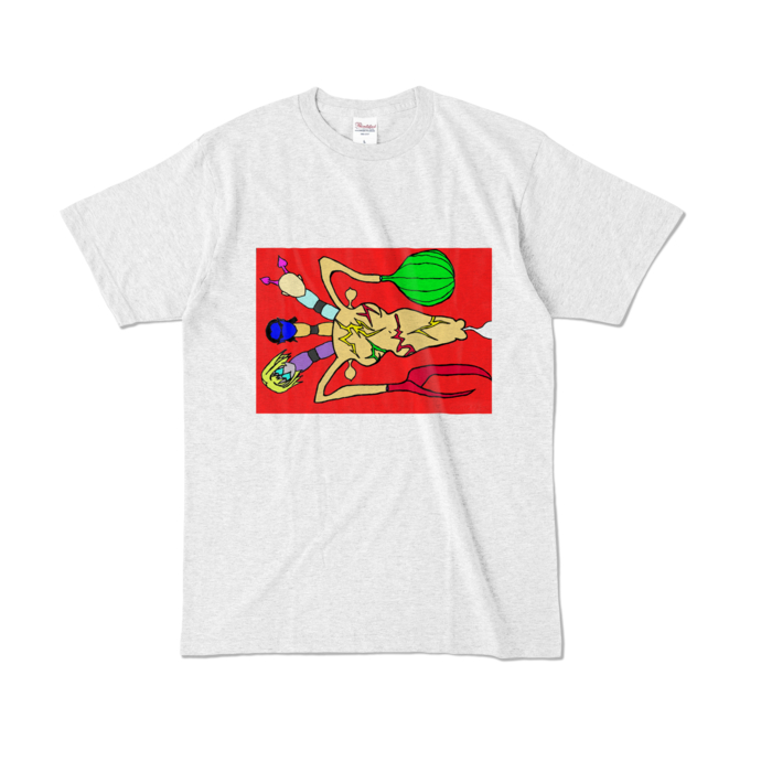 カラーTシャツ - L - アッシュ (淡色)