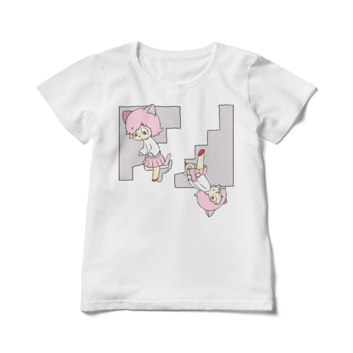 レディースTシャツ - L - 白