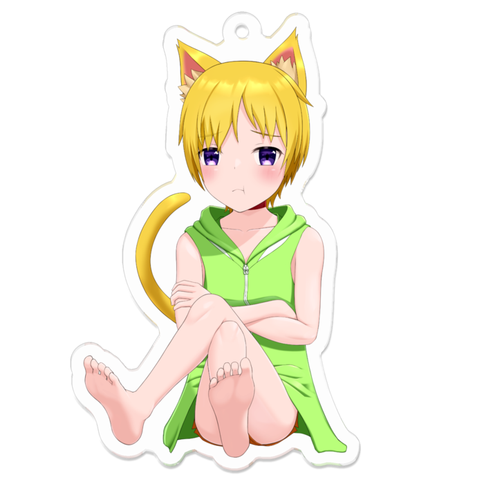 アクリルキーホルダー - 70 x 70 (mm)