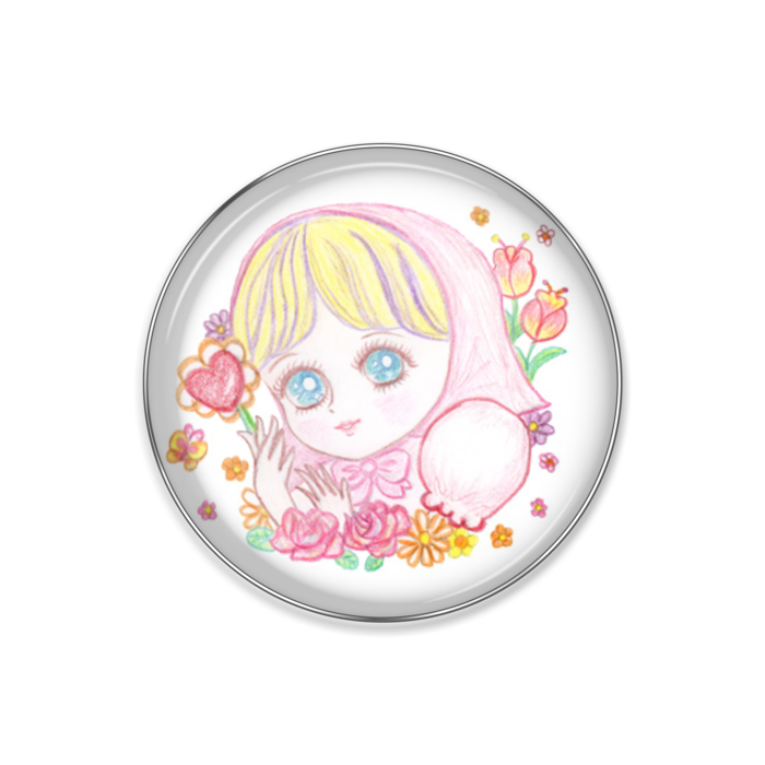 ピンバッジ - 丸形25mm