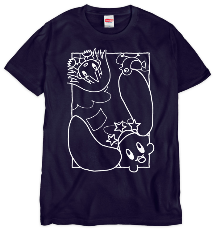 Tシャツ（シルクスクリーン印刷） - XL - 1色
