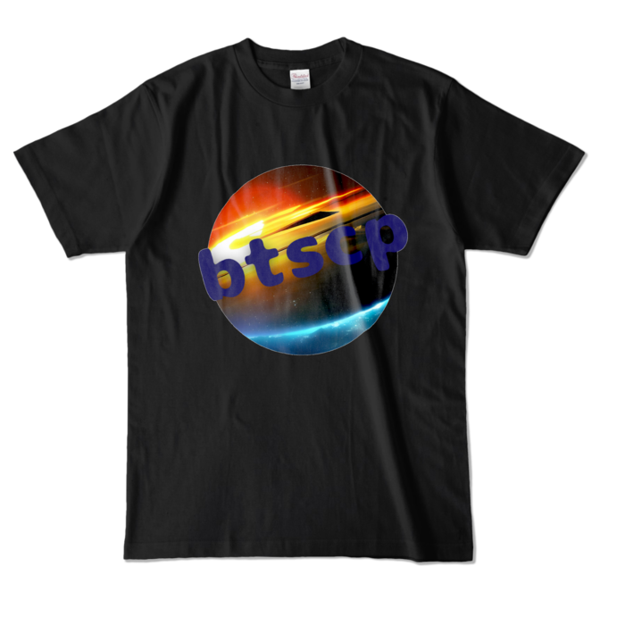 カラーTシャツ - L - ブラック (濃色)｜Colored T-Shirt - L - Black (Dark)