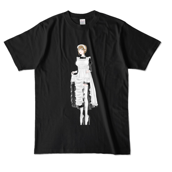 カラーTシャツ - L - ブラック (濃色)