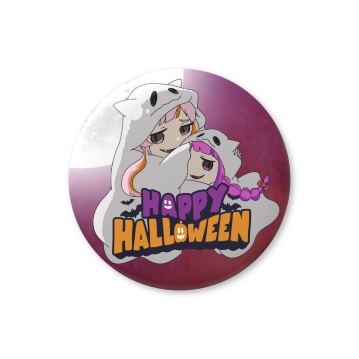 ちびナラ歌みたデビュー記念★ハピハロ缶バッジ小