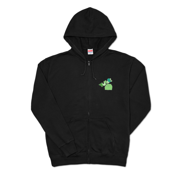 ジップパーカー - XL - 左胸
