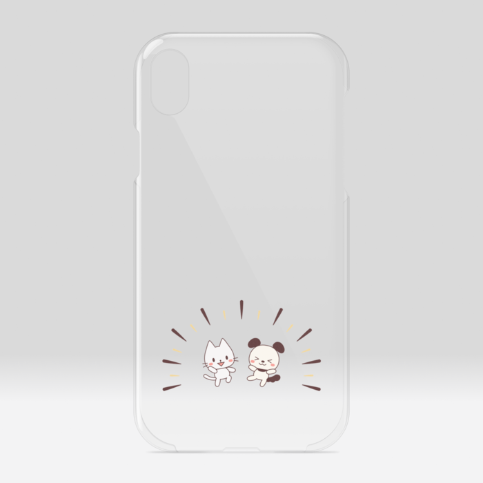 クリアiPhoneケース　iPhone XR