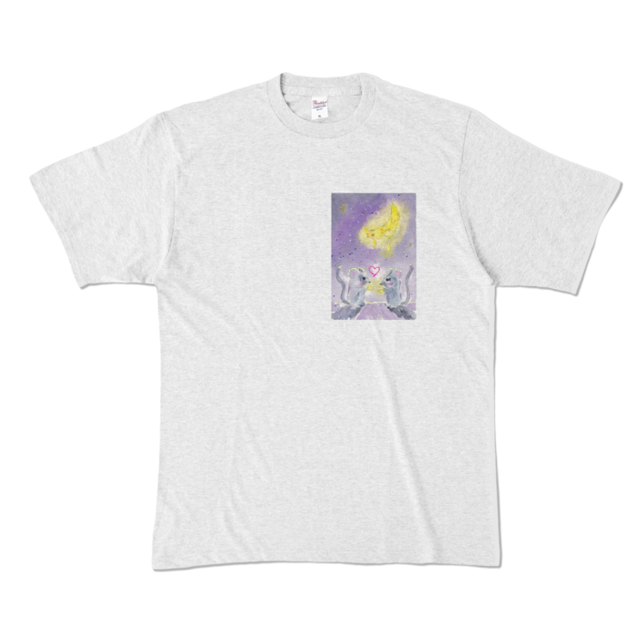 カラーTシャツ - XL - アッシュ (淡色)