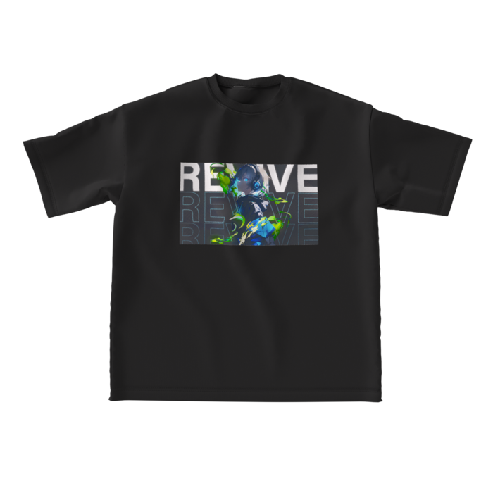 ビッグシルエットTシャツ - L - 正面(1)