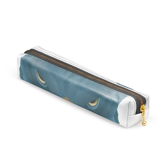 ペンケース - 20 x 4 x 4cm - ブラック