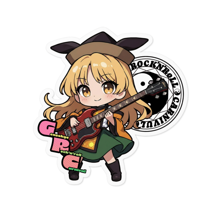 ステッカー - 100 x 100 (mm)