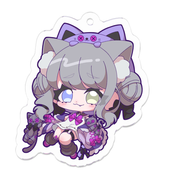 アクリルキーホルダー - 50 x 50 (mm)