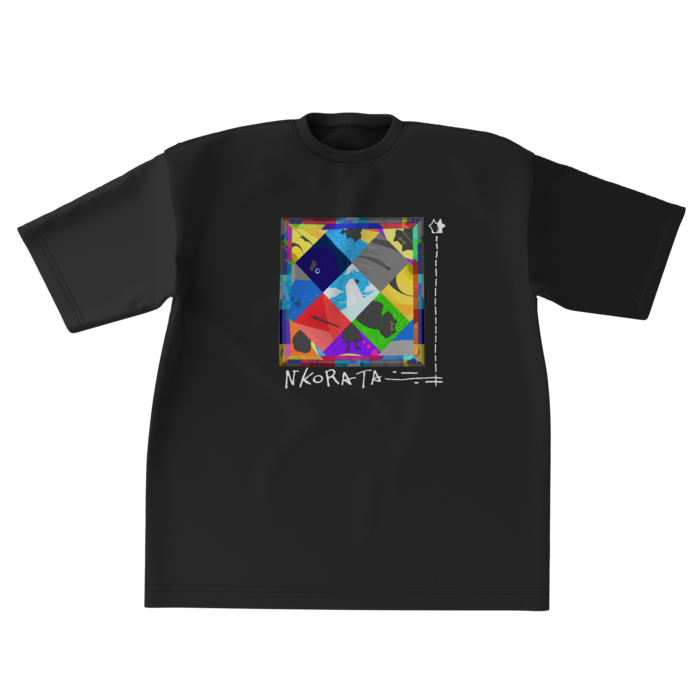 【NKORA-TAさん】ビッグシルエットTシャツ - XL - 正面