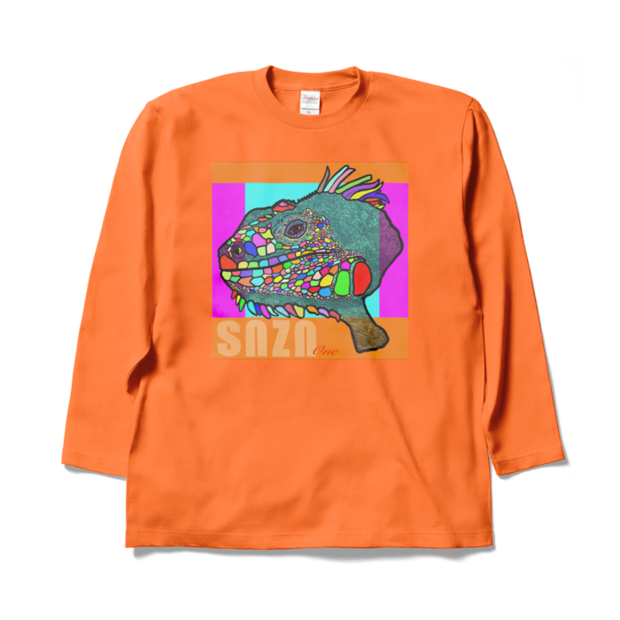 ロングスリーブTシャツ - XL - オレンジ