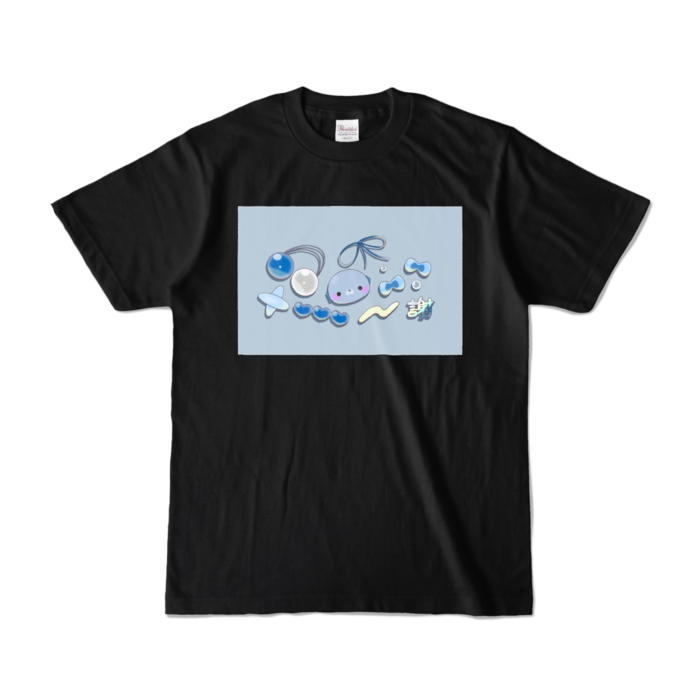カラーTシャツ - S - ブラック (濃色)