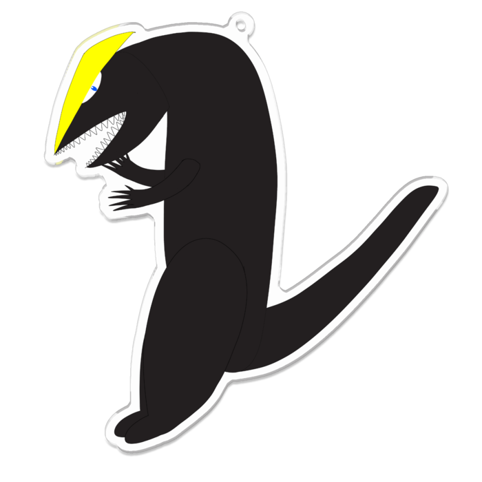 アクリルキーホルダー（コーティング） - 100 x 100 (mm)