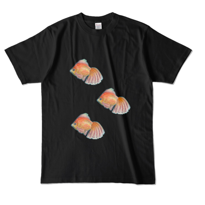 カラーTシャツ - L - ブラック (濃色)