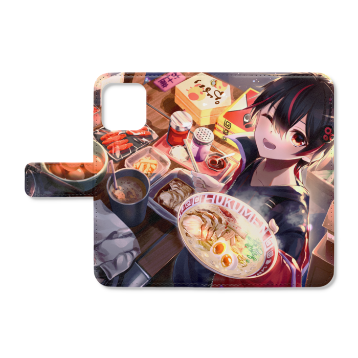 手帳型iPhoneケース - iPhone12 / 12 Pro - ストラップ穴 あり