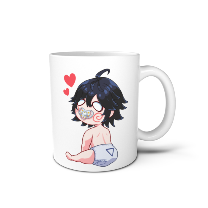 マグカップ - 直径 8 cm / 高さ 9.5 cm