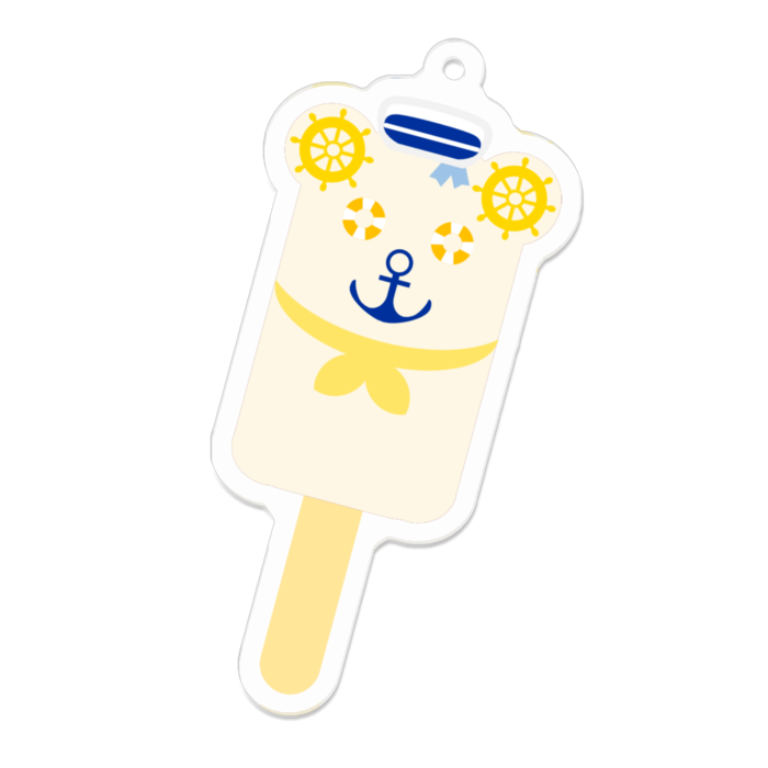 アクリルキーホルダー - 70 x 70 (mm)