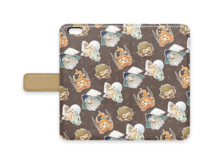 手帳型iPhoneケース - iPhone 6 Plus / 6s Plus - ストラップ穴 あり