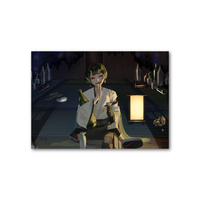 フォト風カード - 横 - 片面