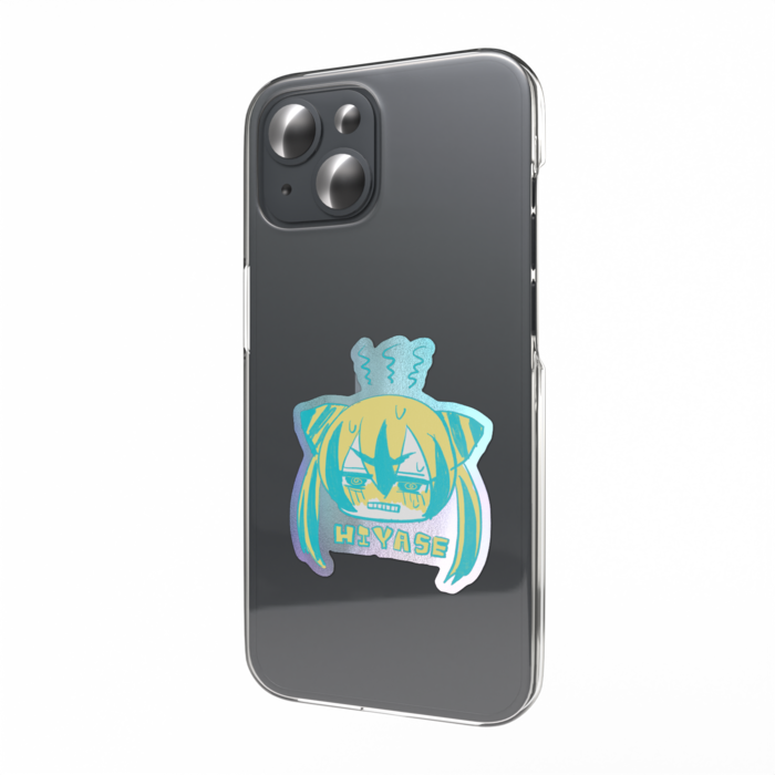 オーロラスマホステッカー - 縦