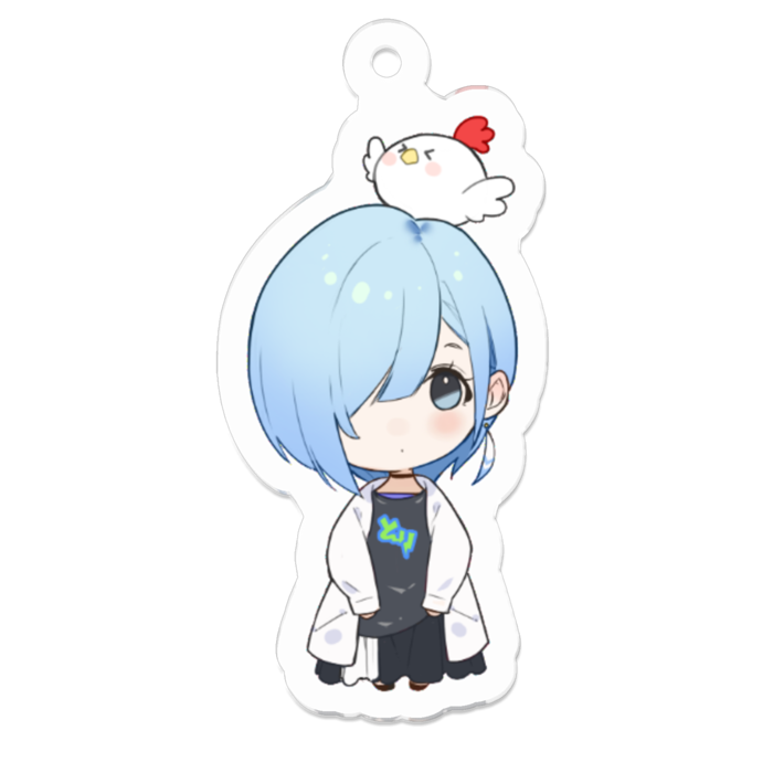 アクリルキーホルダー - 50 x 50 (mm)