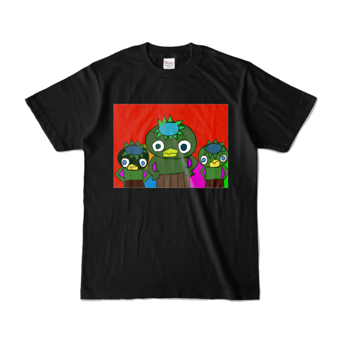カラーTシャツ - S - ブラック (濃色)