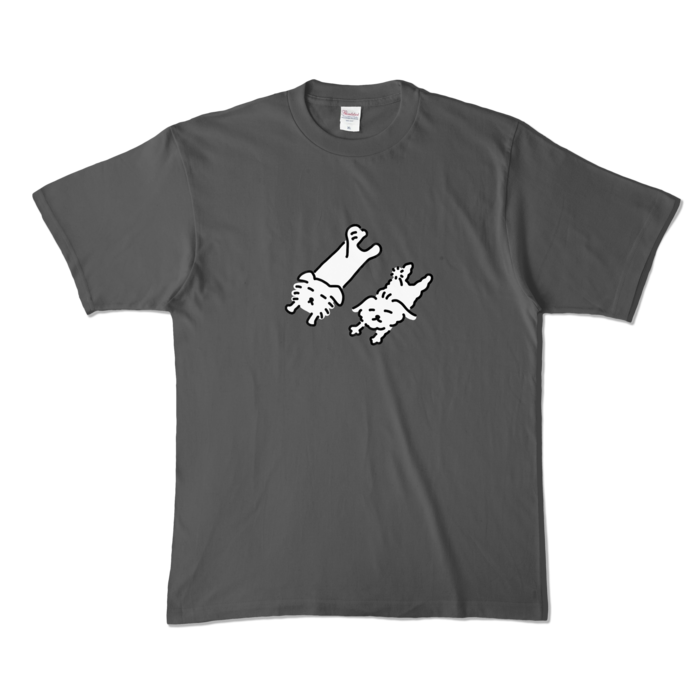 カラーTシャツ - XL - チャコール (濃色)