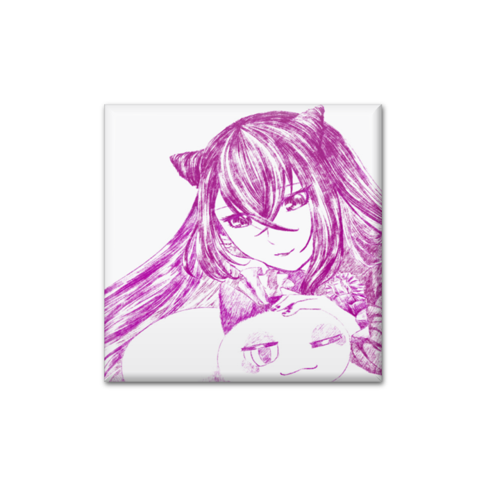 缶バッジ - 四角形40mm3⃣