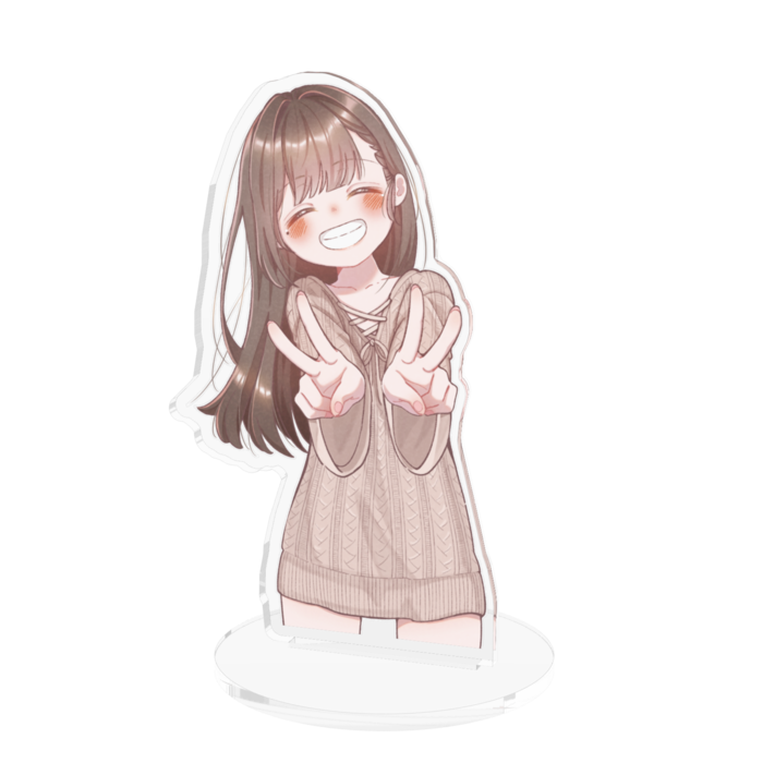 アクリルフィギュア - 100x100mm